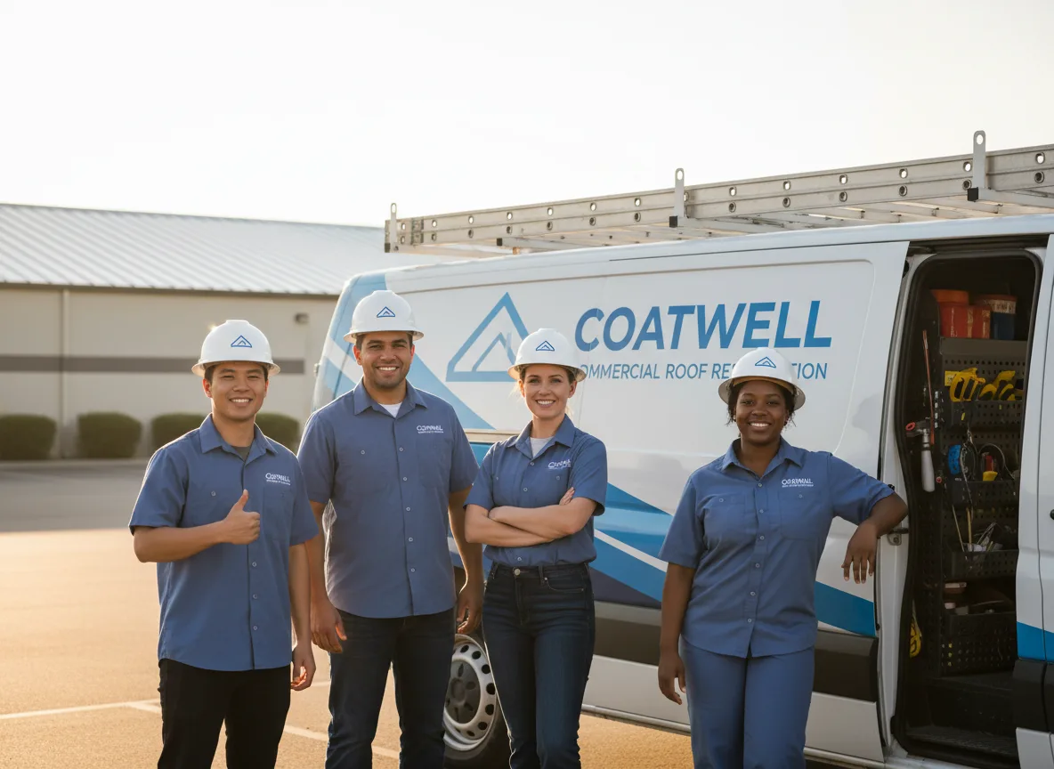 Commercial roof coating company in Yoder, WY